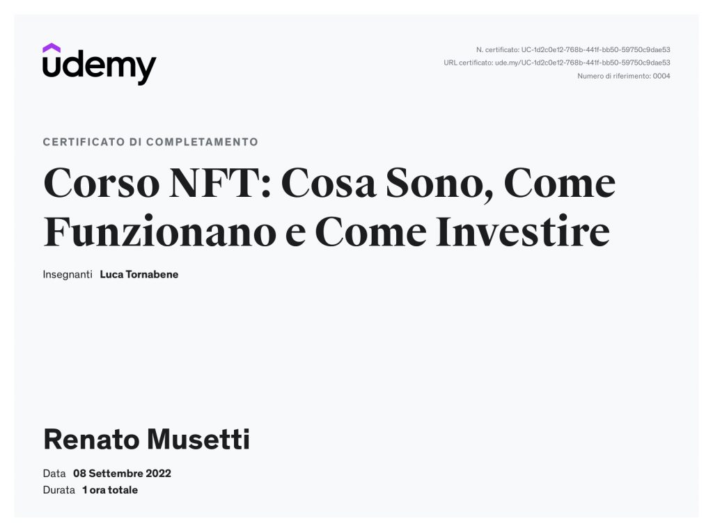 Nft-attestato
